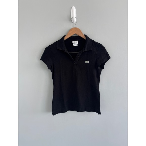 Lacoste Polo Shirt Size 36 Black - Picture 1 of 5